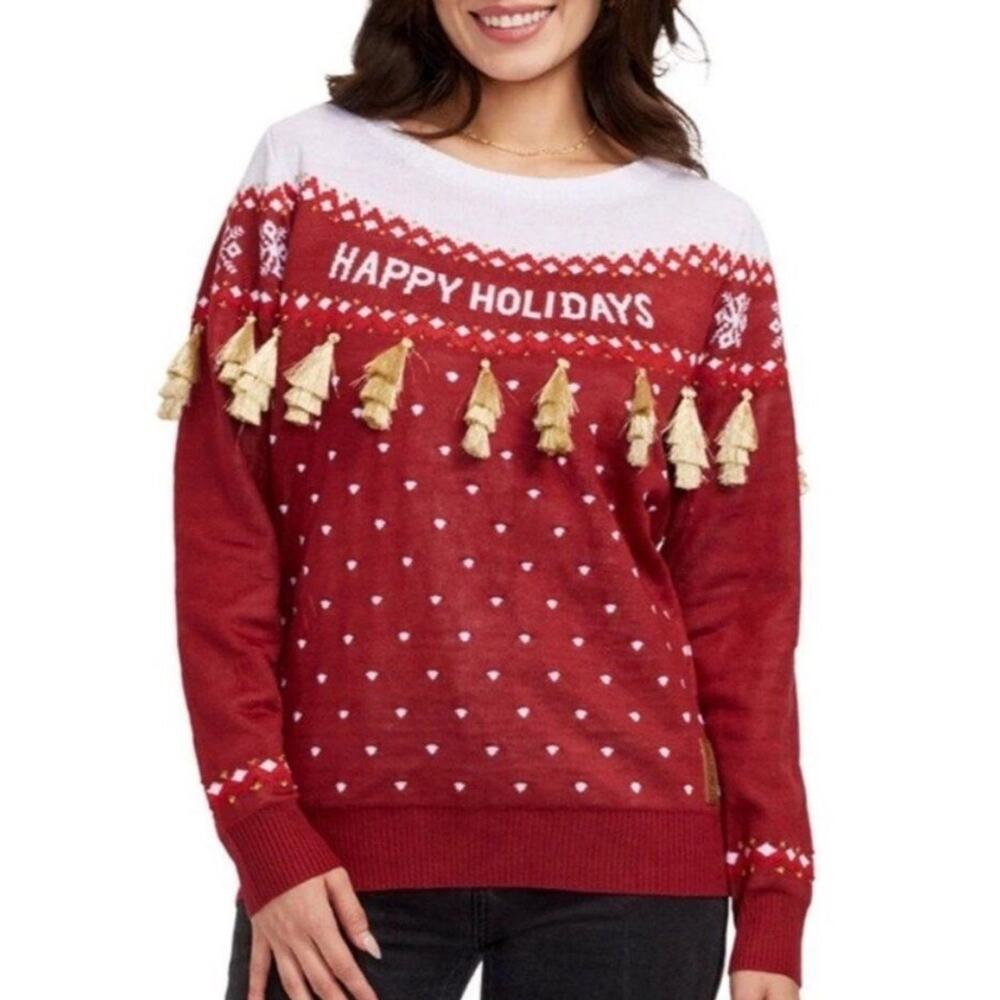 Christmas Sweater tipsy elves 3xl